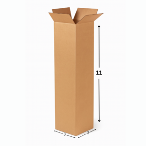 3 X 3 X 11  Inch ( Bottle Packaging Box )