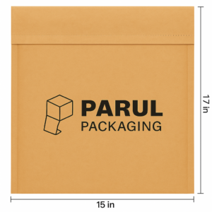 15*17 Virgin kraft courier bag (Pack of 100)
