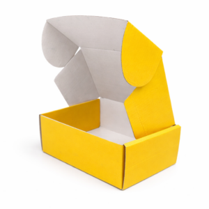 Sunbeam Yellow Mailer Corrugated Box