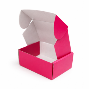 Royale Pink Mailer Corrugated Box