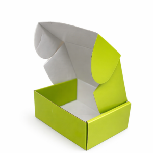 Spring leaf Green Mailer Corrugated Box